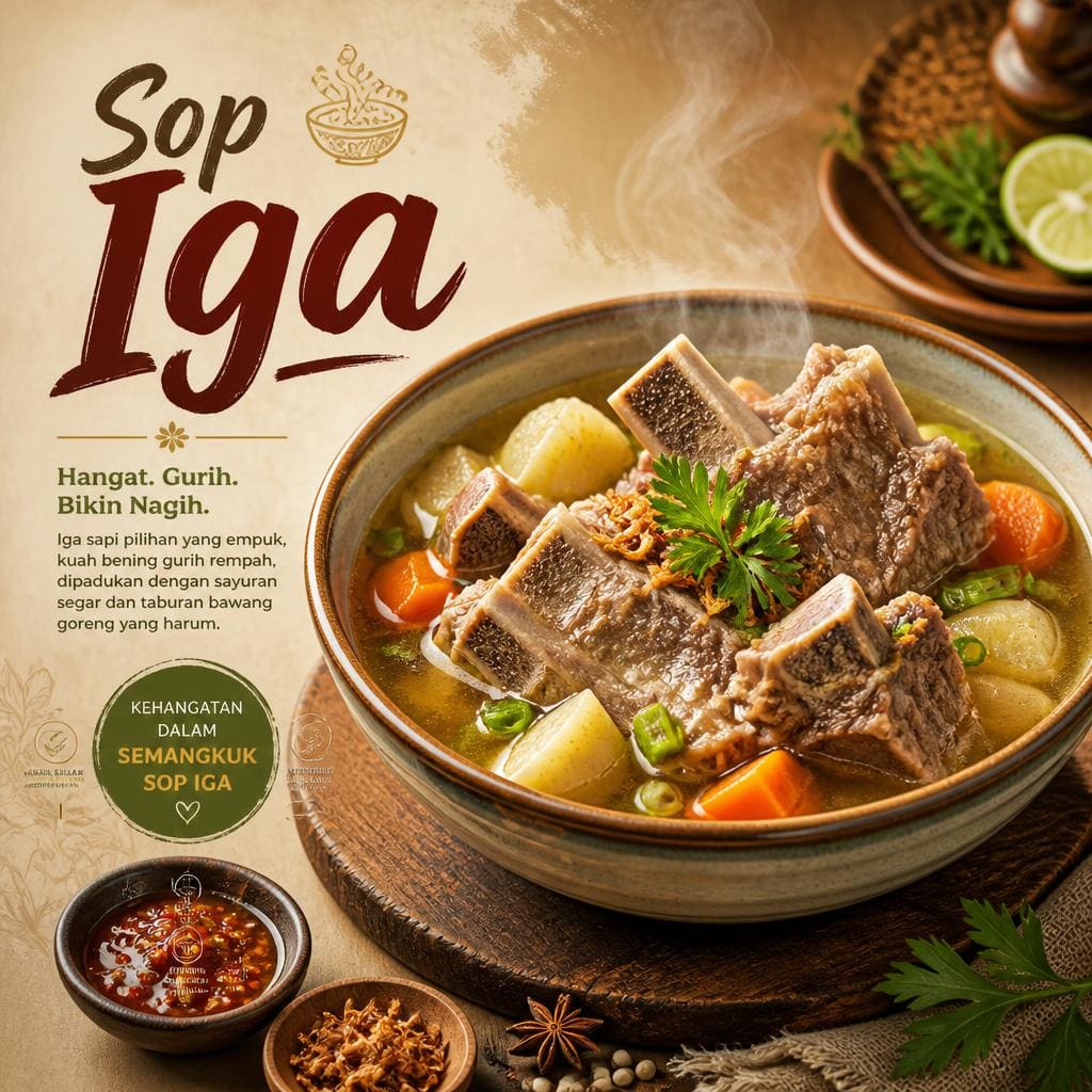 Sop Iga Martabak 999 Asli Bandung